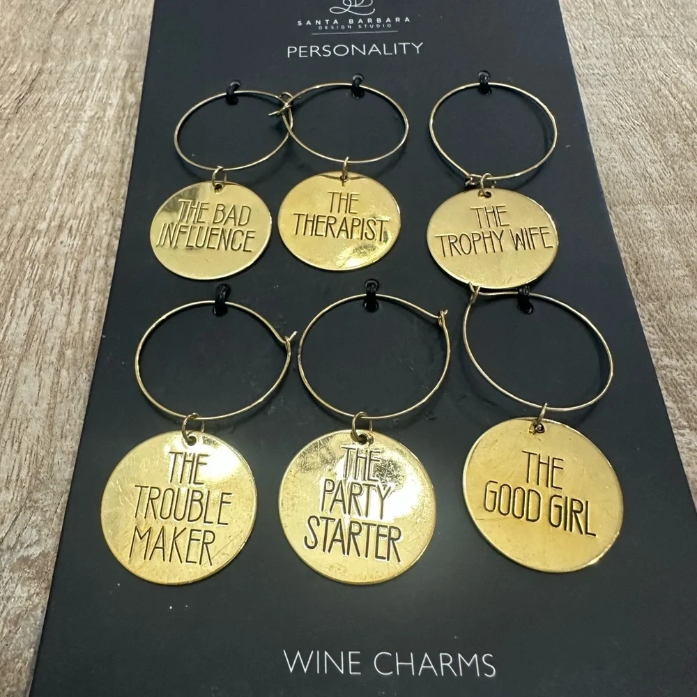Santa Barbara Design Studio Wine Charms